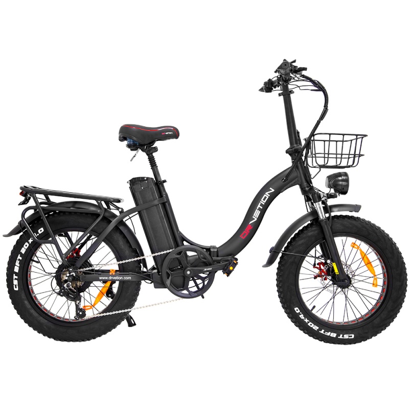 EU Warehouse Shimano 7 Speed 20 inch 48V 750W Hydraulic Brakes Fat EBike